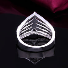 silver plated ring jewelry wsfrtre ring smtr41 J4U66