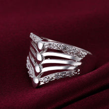 silver plated ring jewelry wsfrtre ring smtr41 J4U66