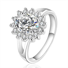 silver plated ring jewelry dan taiyang inlay ring smtr145 J4U66