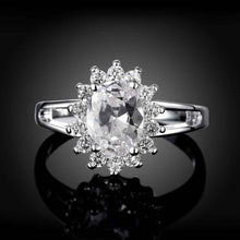 silver plated ring jewelry dan taiyang inlay ring smtr145 J4U66