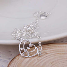 2014 girls silver plated jewelry insets heart sliver anklet bracelets bangles ankle on the leg for women top qualitysmta017 J4U66