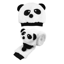 knitted baby hat warm cotton children beanie and scarf set lovely panda hats baby caps kids hat cap J4U66