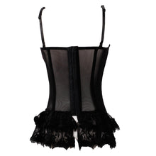 sexy women steel boned corset lace tops patchwork bowknot bustier body shaper waist cincher bodysuit blue red pink J4U66