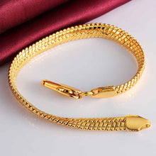 jewerly 18k gp 10m sideways bracelet pulseras mujer women braceletsmtpb02 J4U66