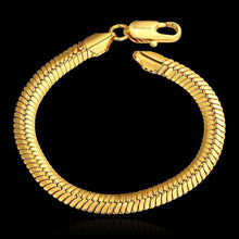 jewerly 18k gp 10m snake chain pulseras mujer women braceletsmtpb04 J4U66