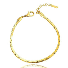 jewerly 18k gp 2 5m triangle combination 7 5 inch pulseras mujer women braceletsmtpb00 J4U66