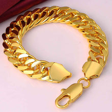 jewerly 18k gp b14m sideways chain pulseras mujer women braceletsmtpb104 J4U66