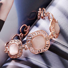 jewerly 18k gp the circle ellipse button pulseras mujer women braceletsmtpb074 J4U66