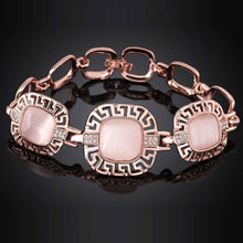 jewerly 18k gp the circle ellipse button pulseras mujer women braceletsmtpb074 J4U66