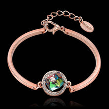 jewerly 18k gp the hearts of green pulseras mujer women braceletsmtpb077 J4U66