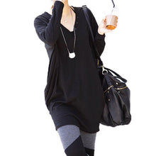 casual women shirt batwing sleeve v neck loose button tops blouse casual shirt long shirt tops J4U66