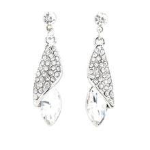 style retro jewelry crystal earrings luxurious desert light sea thought rhinestone earring for woman girls J4U66