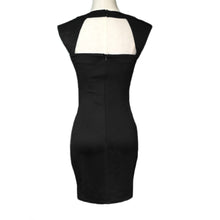 plus size bodycon dress club women backless print hollow out sleeveless mini dress vestidos femininos black J4U66