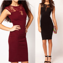 women clothing lace sleeveless sexy lace dress plus size xxl womens dress J4U66