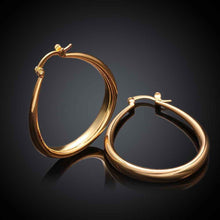 jewelry casual hoop earrings 18k gp zircon earing brincos 032 J4U66