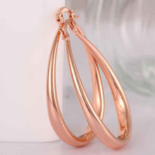 jewelry casual hoop earrings 18k gp zircon earing brincos 032 J4U66