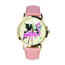 100% brand and .Women Men Band Analog Quartz Business Fashionable charming Birds Wrist Watch For A/B Styles J4U66
