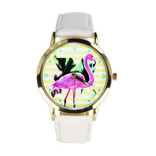 100% brand and .Women Men Band Analog Quartz Business Fashionable charming Birds Wrist Watch For A/B Styles J4U66