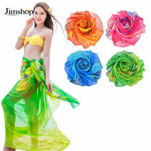 180*110cm Bohemia Flower Decoration Sick Scarf Women Outdoor Sunscreen Shawl Scarves Bikini Joker Beach Towel J4U66