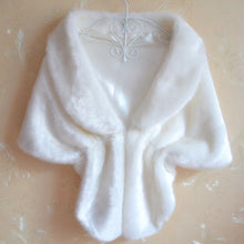 Fashion Trendy Elegant Bridal Wedding Imitation Fox Faux Fur Long Shawl Stole Wrap Shrug all-match scarf J4U66