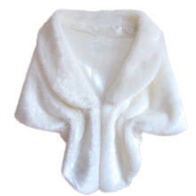 Fashion Trendy Elegant Bridal Wedding Imitation Fox Faux Fur Long Shawl Stole Wrap Shrug all-match scarf J4U66