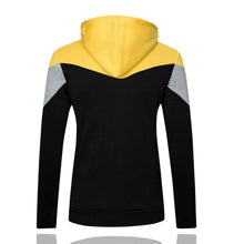 Men Slim Hoodie Warm Pullover Sweatshirt Hooded Coat High-quality Zippers Outwear Tops Plus Size M-XXXL J4U66