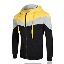 Men Slim Hoodie Warm Pullover Sweatshirt Hooded Coat High-quality Zippers Outwear Tops Plus Size M-XXXL J4U66
