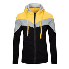 Men Slim Hoodie Warm Pullover Sweatshirt Hooded Coat High-quality Zippers Outwear Tops Plus Size M-XXXL J4U66