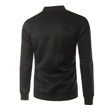 Men's Jackets Flower Fashion CoatsCasual Slim Stand Collar Jacket Men Outerdoor Overcoat M-XL J4U66