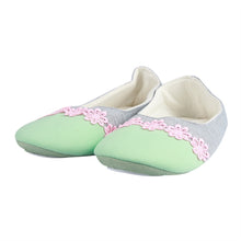 plus size 35-40 mokingtop Women Home Slippers Spliced Warm Pregnant Women Shoes Ladies Yoga Ballet Flat Shoes J4U66