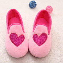 plus size 36-39 mokingtop Women Home Slippers Spliced Heart Warm Pregnant Women Shoes Ladies Yoga Ballet Flat Shoes J4U66
