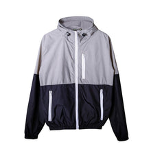 Men Unisex Jacket Windbreaker Hooded Coat Casual Jackets Basic Coats Outwear Clothes J4U66