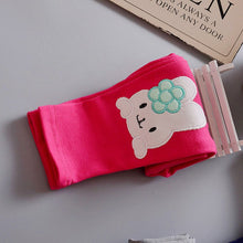 Toddler Baby Girls Kids Skinny Pants Cute Elephant Rabbit Bowknot Print Stretchy Children Warm Leggings J4U66