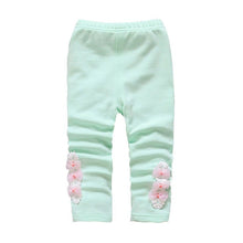 baby girls kids skinny pants cute elephant rabbit bowknot print stretchy children warm leggings J4U66