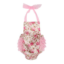 Baby Toddler Girls Halter Tutu Lace Ruffles Backless Romper Birthday Dress Jumpsuit LY5 J4U66