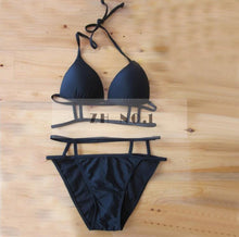 beach mesh swimwear women bikinis sexy bikini set swimsuit biquini maillot de bain black sexy c127 J4U66