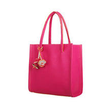 ing Bags,29X27CM Fashion girls handbags leather shoulder bag 9 candy color flowers totes Women Tote Bags  J4U66