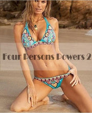 bikini brazilian sexy retro printing bandage leaf edge women swimwear bikini set wrap top bathing suits swim biquini J4U66