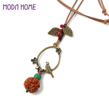 bohemian long rope chain alloy bird leaf pendants necklaces for women vintage maxi necklace choker femme long sweaterchain J4U66