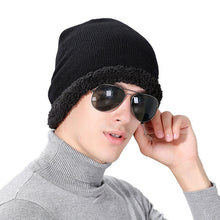 Brand Beanies Knitted Warm Hat Skullies Bonnet Hats For Men Beanie Fur Baggy Wool Caps J4U66
