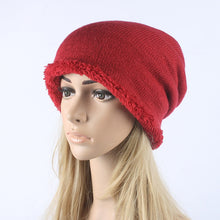 Brand Beanies Knitted Warm Hat Skullies Bonnet Hats For Men Beanie Fur Baggy Wool Caps J4U66