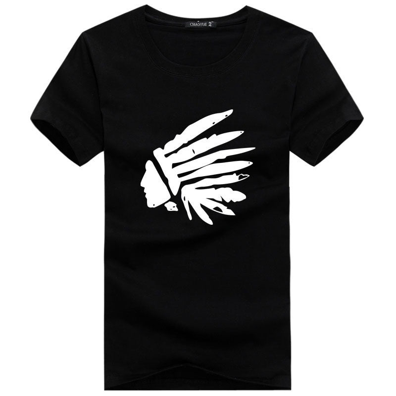 clothing men tshirt fitness casual simple style short sleeve black t-shirts plus size l3 J4U66