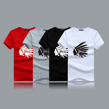 clothing men tshirt fitness casual simple style short sleeve black t-shirts plus size l3 J4U66