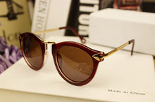 Brand Designer Trend Leopard Sunglasses For Men Round Retro Sun Glasses J4U66