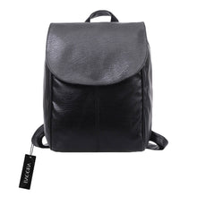 women pu black leather backpacks school bags students back bag ladies travel bags package mochila feminina J4U66
