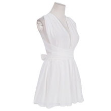 celebrity style womens overalls deep v neck chiffon jumpsuits playsuits boot cut womens jumpers J4U66