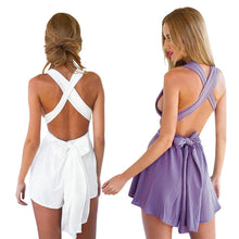 celebrity style womens overalls deep v neck chiffon jumpsuits playsuits boot cut womens jumpers J4U66