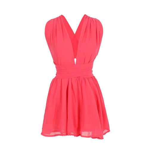 celebrity style womens overalls deep v neck chiffon jumpsuits playsuits boot cut womens jumpers J4U66