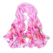 Chiffon Womens Scarf Fashion Long Warm Shawl Infinity foulard echarpe Floral Scarf Women bufandas Pashmina  J4U66