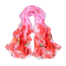 Chiffon Womens Scarf Fashion Long Warm Shawl Infinity foulard echarpe Floral Scarf Women bufandas Pashmina  J4U66